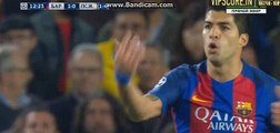 Luis Suárez  vs Adrien Rabiot DUEL!! - FC Barcelona vs Paris Saint Germain - Champions League - 08/03/2017
