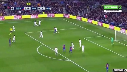 Luis Suárez Goal HD - Barcelona 1-0 PSG 08.03.2017 HD