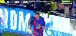 Luis Suarez vs Marquinhos FIGHT!!! - FC Barcelona vs Paris Saint Germain - Champions League - 08/03/2017