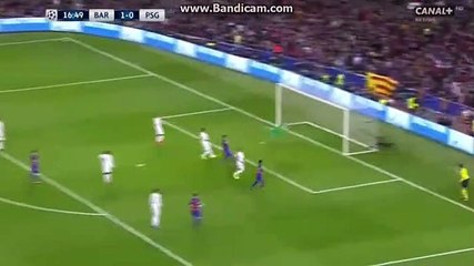 Neymar Super Curve Shoot HD - Barcelona 1-0 PSG 08.03.2017 HD