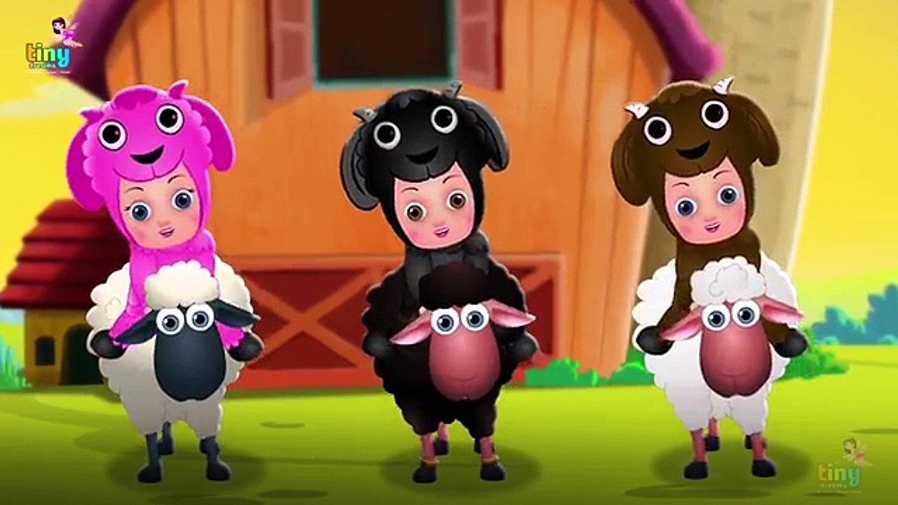 Nursery Rhymes - Baa Baa Black Sheep - Children Songs
