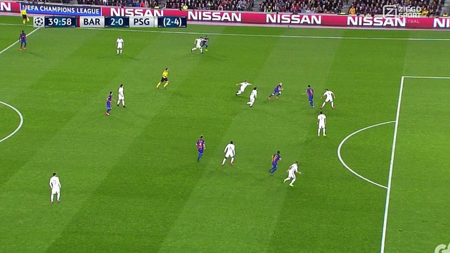 Kurzawa Own Goal HD - FC Barcelona 2 vs Paris Saint-Germain - 08/03/2017