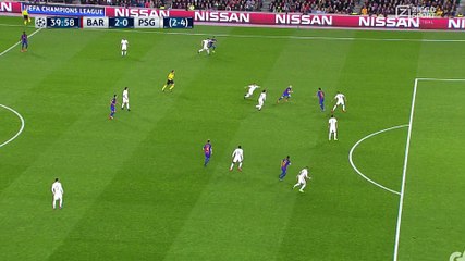 Kurzawa Own Goal HD - FC Barcelona 2 vs Paris Saint-Germain - 08/03/2017