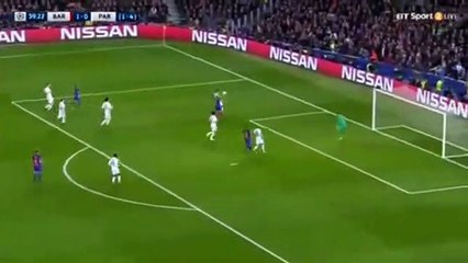 Own Goal HD - Barcelona 2-0 PSG 08.03.2017 HD