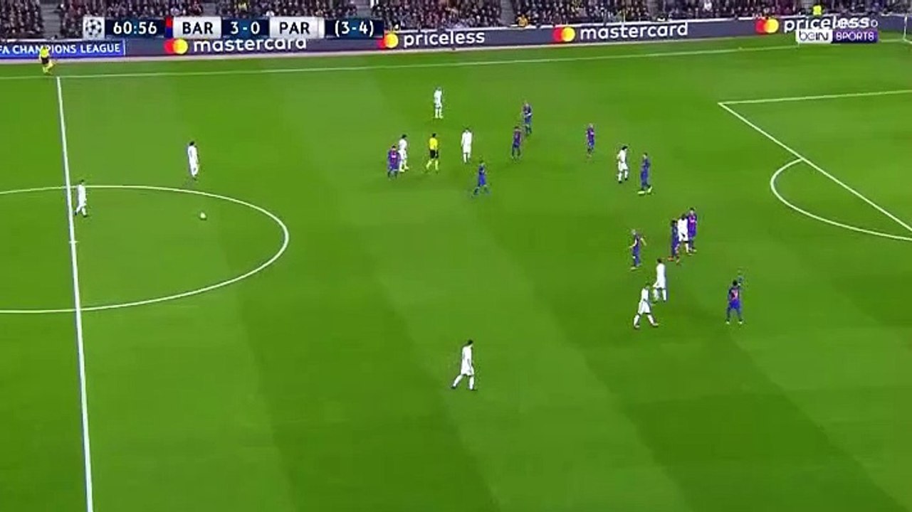 Edinson Cavani Goal HD - Barcelona 3-1 PSG - 08.03.2017 HD