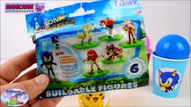 Sonic Boom Balls Surprise Cups Sonic The Hedgehog Knuckles Amy Surprise Egg and Toy Collec