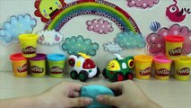 Đồ chơi đất nặn Play Doh đồ chơi cùng bé làm tàu hỏa bé NaNa KN Channel có đồ chơi trẻ em