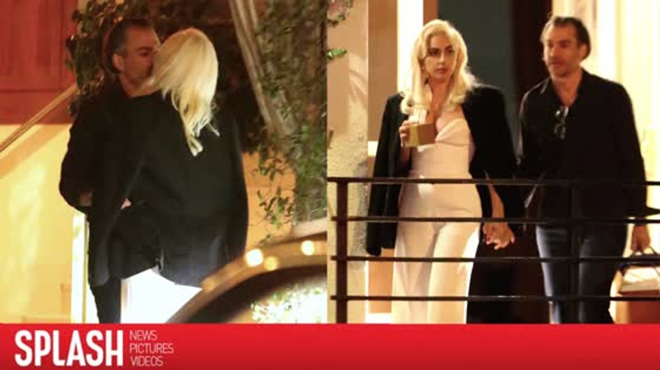 Lady Gaga Smooches Christian Carino After Late Night L.A. Party
