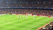 Messi goal from camp nou stadium at Barca vs PSG