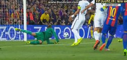 Lionel Messi Shot Chance - FC Barcelona vs PSG - Champions League - 08/03/2017