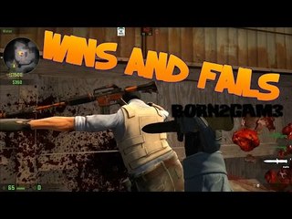 WINS AND FAILS #1  - CS GO Funny Moments in Competitive
