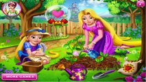Princess Anna & Rapunzel Mommy Gardening | Disney Frozen - Tangled Movie Games For Kids HD