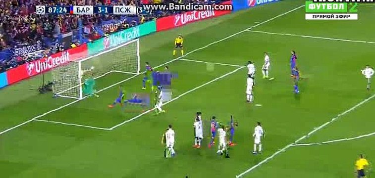 4-1 Neymar Great Goal HD - FC Barcelona vs PSG - Champions League - 08/03/2017