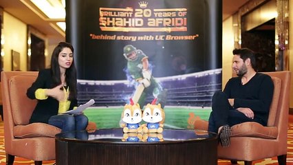 Zainab Abbas Interviews Shahid Afridi - Check out the Hilarious Questions