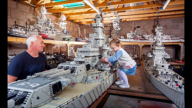 Il fait des maquettes géantes en légo et le résultat est sensationnel !