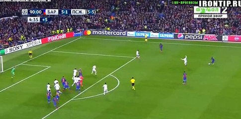 Sergi Roberto Goal HD - Barcelona	6-1	PSG 08.03.2017