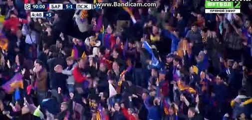 Скачать видео: Sergi Roberto Amazing Goal HD - FC Barcelona 6-1 Paris Saint Germain FC - Champions League - 08/03/2017