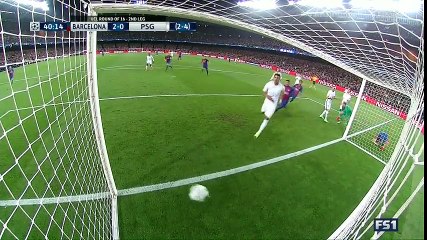 Buts Barcelone PSG résumé vidéo 08-03-2017