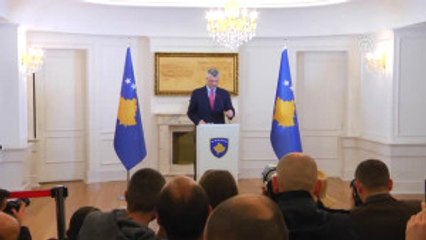 Kosova Cumhurbaşkanı Thaçi - Fsk'nın Silahlı Kuvvetlere Dönüştürülmesi Süreci