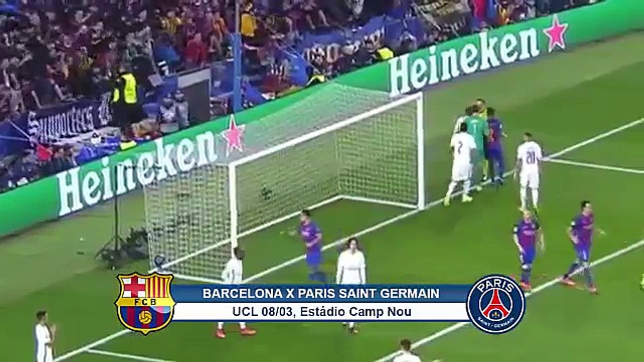 Barcelona vs PSG All Goals 08_03_2017 [360p]