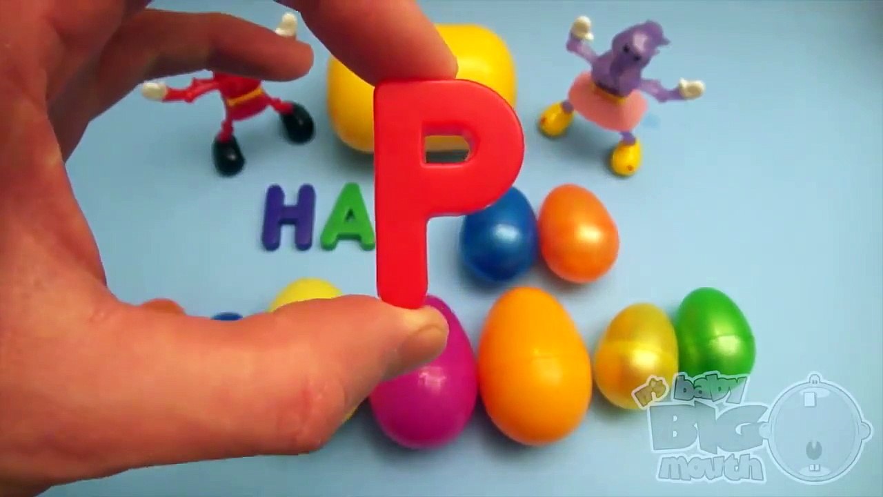 Kinder Surprise Egg Learn-A-Word! Spelling Christmas Words! Lesson 4