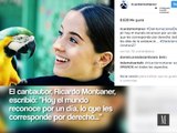 Famosos publican en sus redes sociales sus valiosos mensajes en el #díainternacionaldelamujer