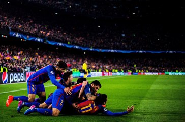Champions League - 1/8 de finale - La joie du Barça et la détresse du PSG