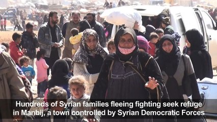 North Syria exodus continues as families flee assault on IS