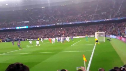 Sergi Roberto Goal in Camp Nou