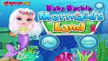 Baby Barbie Mermaids Land Dress Up Game - Barbie Game For Girls
