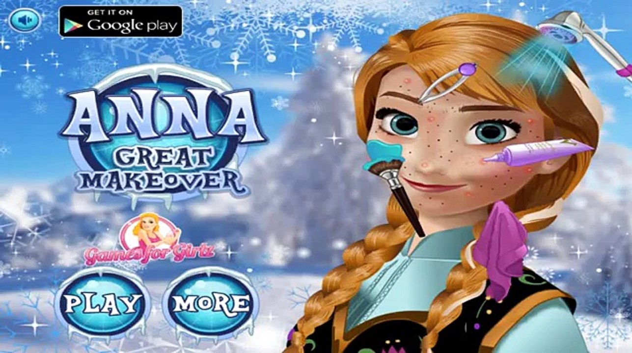 Anna Great Makeover - Disney princess Frozen - Game for Little Girls