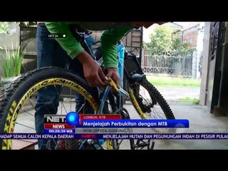 Tekuni Hobi Bersepeda Sambil Eksplorasi Hutan & Perbukitan Lombok - NET24
