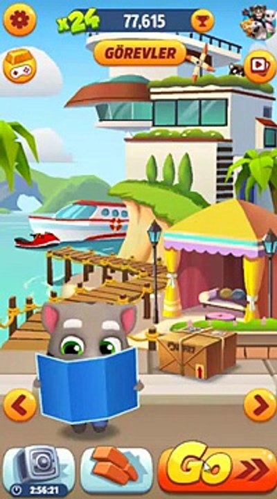 HANK Completa de LA Casa de ACTUALIZACIÓN de Talking Tom Gold Run | 1,3 Millones de HIGHSCORE Hanks en la Carretera