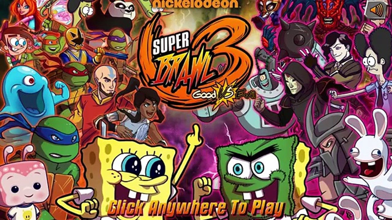 Super Brawl 3: Acabo De Real De Bob Esponja Juegos