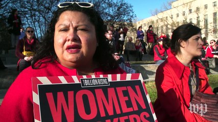 Here’s how women marked International Women’s Day in D.C.