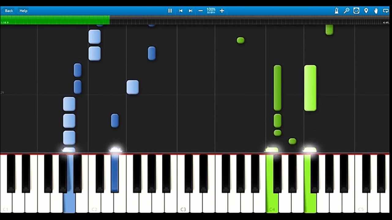 僕の名前を（ピアノ）　back number　映画 「オオカミ少女と黒王子」主題歌