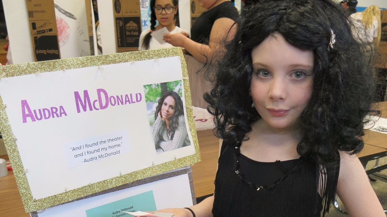 This Little Boy Dressed as His Broadway Idol For Black History Month