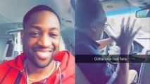 Dwyane Wade's Uber Driver FREAKS OUT When He Picks Him Up