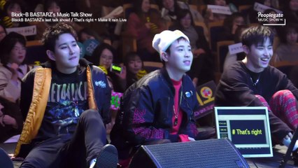 [ENG SUB] BlockB BASTARZ's last talk show!