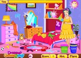 Pregnant Snow White Room Cleaning - Best Baby Games - Games For Kids