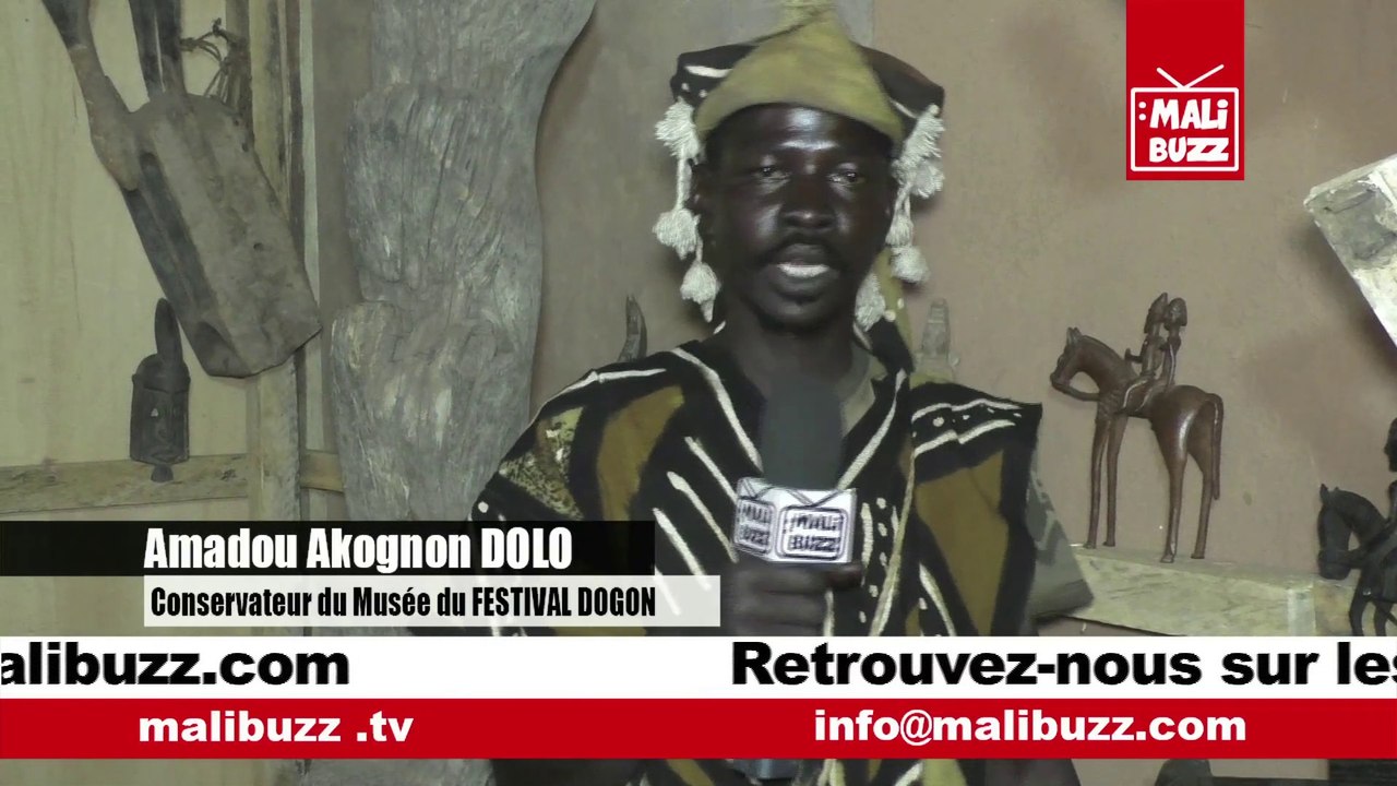 INCURSION DANS L'ART DOGON AVEC LE CONSERVATEUR DU MUSÉE DU FESTIVAL DOGON DE BAMAKO 2017