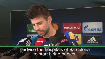 Pique predicts baby boom in Barcelona tonight