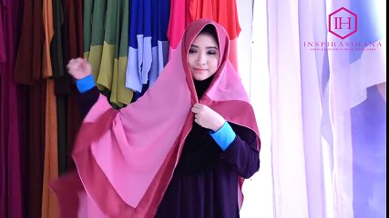 Butik Inspirasihana - Tutorial Bawal Chiffon Crepe Naufa V2