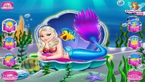 Elsa Mermaid Queen: Disney princess Frozen - Best Baby Games For Little Girls