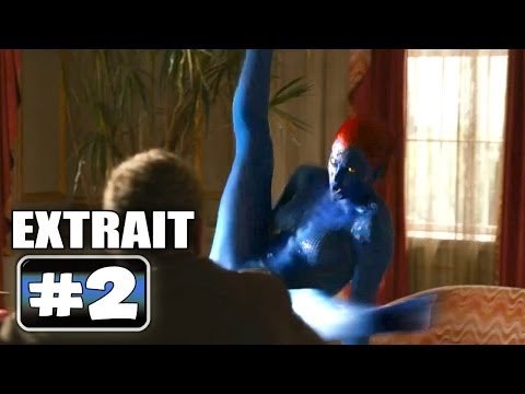 Mystique en Action X-MEN DAYS OF FUTURE PAST Extrait # 2