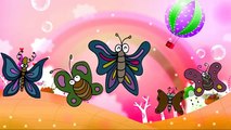 Butterfly Finger Family | 3D Animated Nursery Rhymes For Kids | Songs For Children