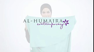ELLY instant cotton shawl styling tutorial by Al Humaira Contemporary