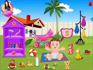 Детское купание милый маленький Baby купания игры