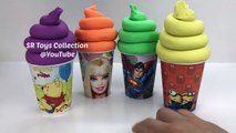 Play Doh Swirl Ice Cream Surprise Cups Paw Patrol Finding Dory Shopkins Surpr