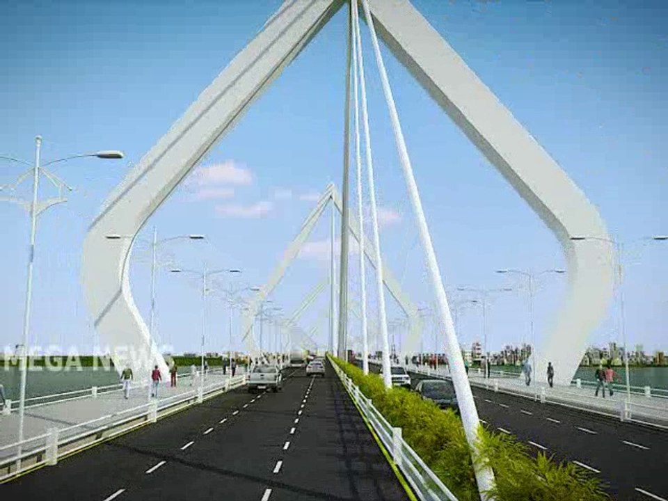 ప్ర‌తి ఒక్క‌రి చేత అద‌ర‌హో అనిపిస్తున్న Amaravathi's Iconic Bridge Animation